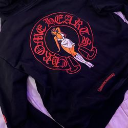 Chrome Hearts X Deadly Doll hoodie
