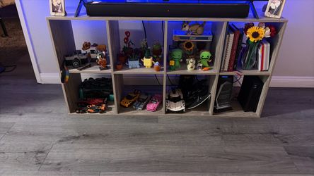 6 box dresser / organizer shelf