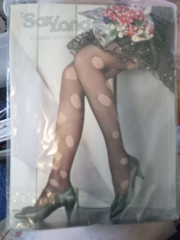 Goth Stockings Black Fishnet With Holes 🕳️