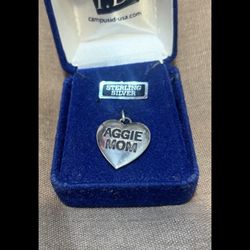 Texas A&M  AGGIE MOM Charm $75