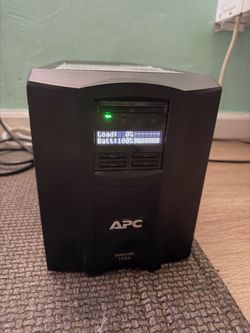 APC Smart-UPS 1500 Battery Backup Surge Protector SM1(contact info removed)VA 1000W – 100% Charged – $150