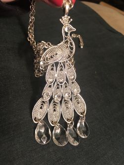 Peacock pendant