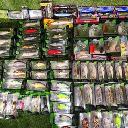 Fishing lures (All Brand New/sealed) Googan, Rapala, Strike king, Uncle Weslys etc. Read Description 