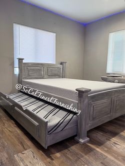 New Full bed with trundle and mattress