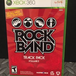 Rock Band Track Pack  Vol 2 Xbox 360