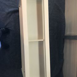 White Glass Table And 2 Dressers For Sale