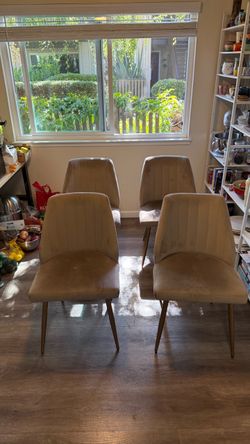 Leilani Channel-Back Dining Chairs (4)