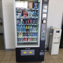 AMB350 Combo Snacks Vending Machine With Credit Card Reader 