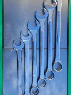 Pittsburgh Wrench set 1 3/8 to 2 inch