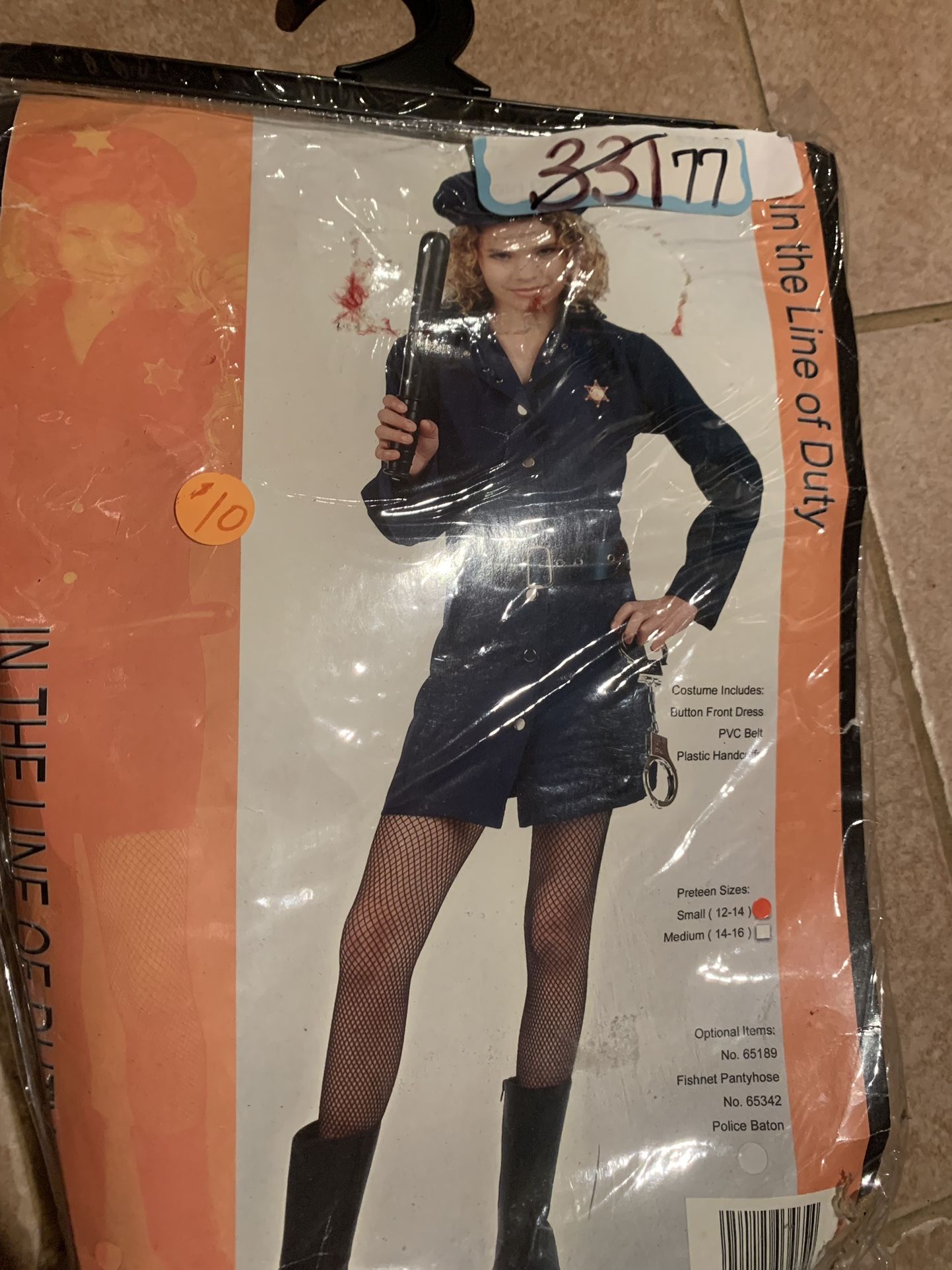 Police Officer Kids Costume