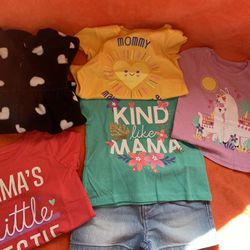 Girls Lot Sizes 12-18 Months And 2t