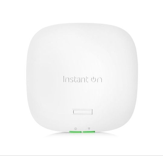 HPE Networking Instant On Access Point AP22 2x2 WiFi 6 Indoor Wireless Access Point | Long Range, Secure, Smart Mesh Support | Power Source Not Includ