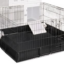 Aivituvin Pet Playpen Guinea Pig Cage Small 