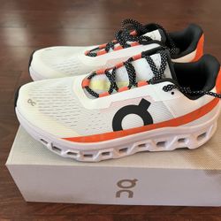 On Cloudmonster Undyed White US W 10 Tennis Shoes