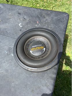 10” sound storm subwoofer