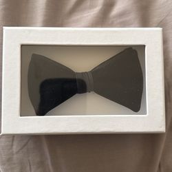 Calvin Klein Black Velvet bow