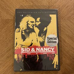 Sid & Nancy Criterion Collection FIRST PRINTING Original DVD release OOP