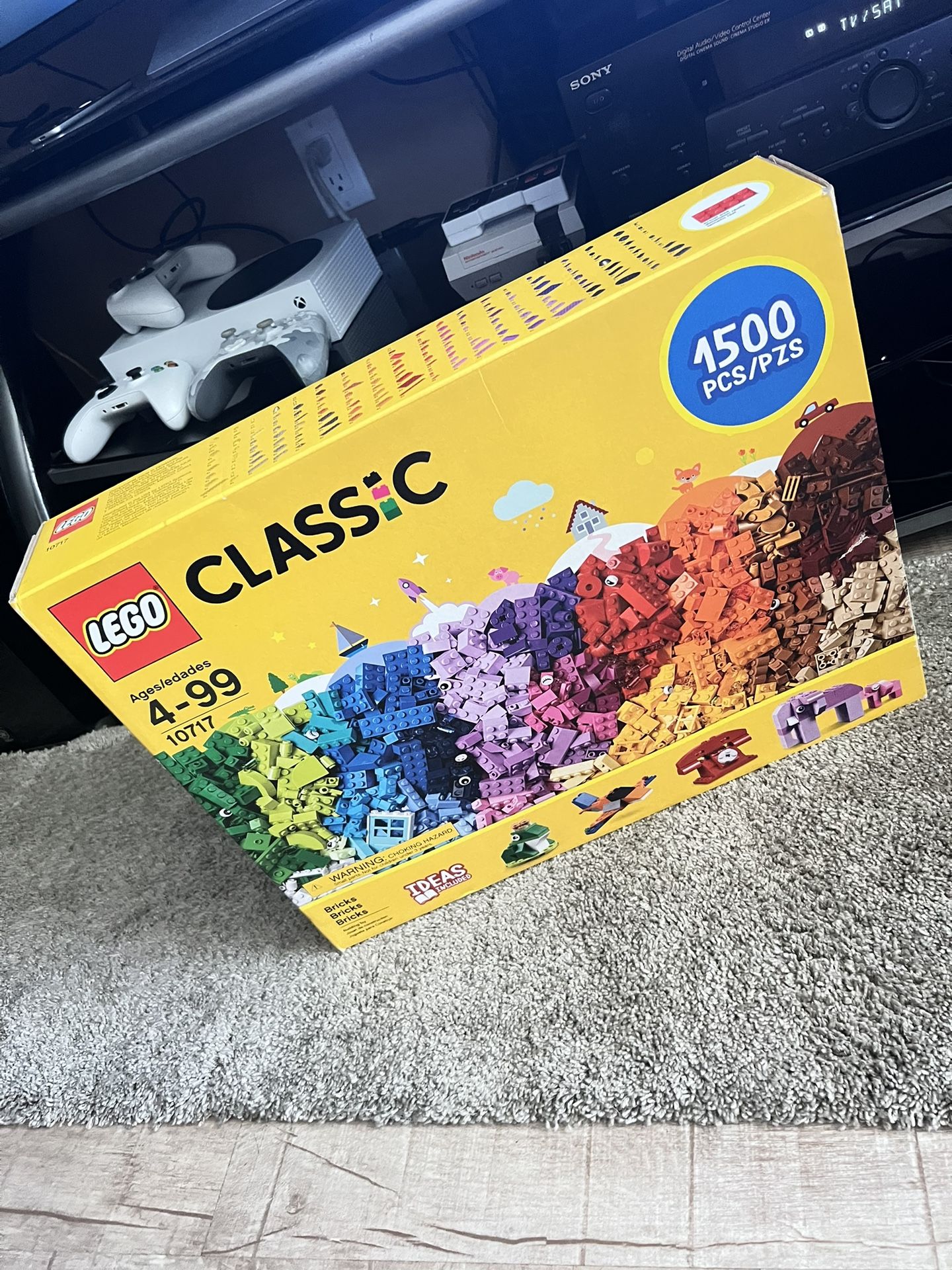 New Classic 10717 Bricks 1500 Piece Set -