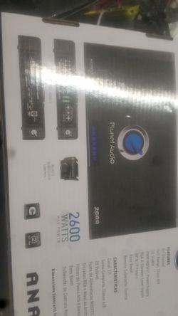 Planet audio amplifier