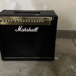 Broken Marshall Guitar Amp