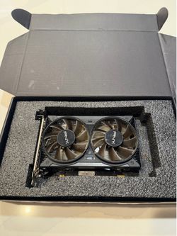 PNY GeForce GTX 1650 4GB GDDR6 graphics card with box