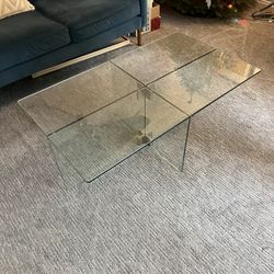 All Modern Glass Coffee Table