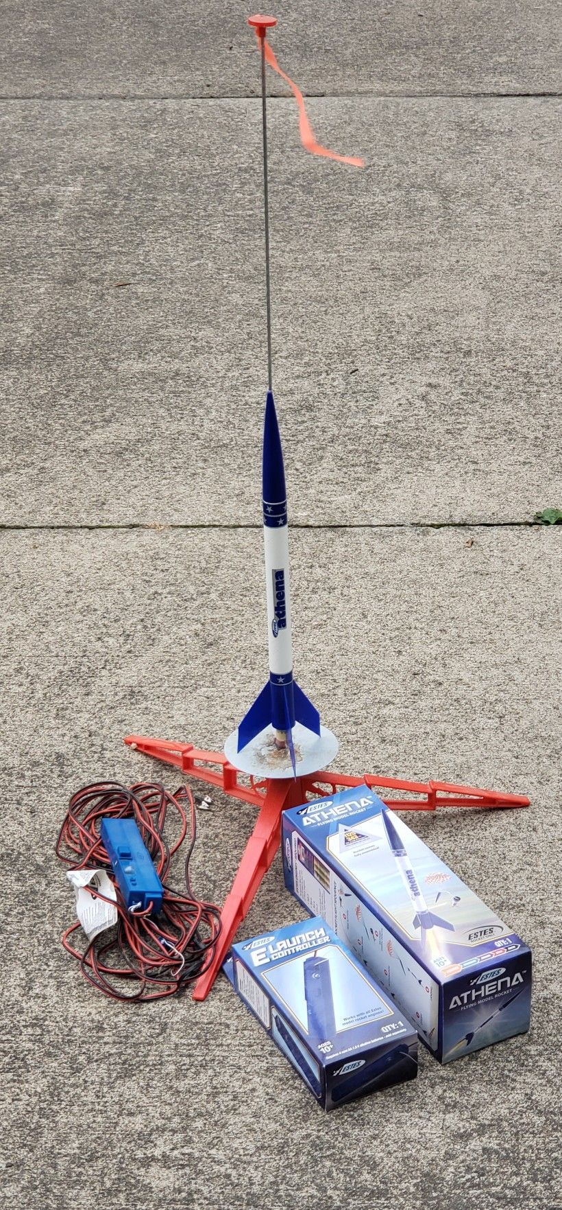 Estes  Athena Model  Rocket