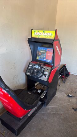 Ridge Racer Sit-Down Arcade Racing Cabinet