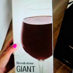 Brookstone 32 Oz Wine Glass 