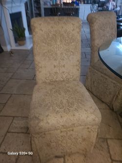 60" Glass Dining Room Table 