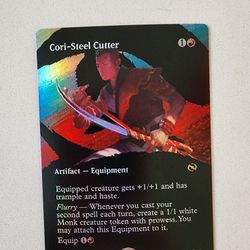 MTG Cori-Steel Cutter 343 Foil 