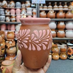Talavera Flowers Vase 💐 Talavera & Clay Pottery Store 12031 Firestone Blvd Norwalk Ca 90650  ( Price Vary) Instagram @casaxartesanal 