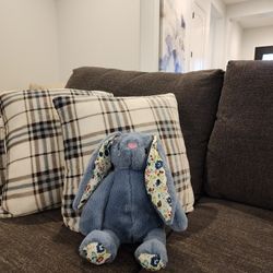 Suoer Cute Easter Bunny Dog Toy. My Dog Doesn't Really Play With Toys LOL. The Ears Crinkle And It Squeeks Too!