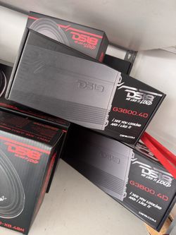 Ds18 4 channel amp 3600wt new