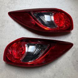 New Pair 2013-2016 Mazda Cx-5 Tail Lights Brake Rear Lamps Halogen Outer CX5
