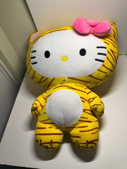 Hello kitty plush tiger 19”
