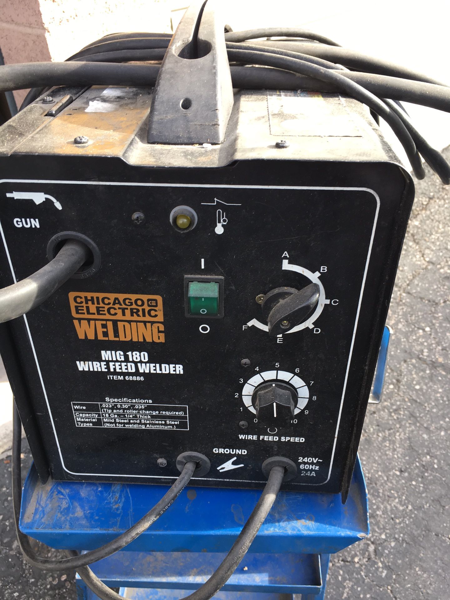 Chicago electric 180 mig welder 220v for Sale in Las Vegas, NV OfferUp