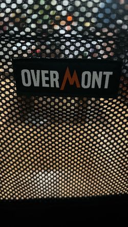 Overmont Black Mesh Bag