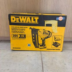 DEWALT DCN660D1 16 GA ANGLED FINISH NAILER 