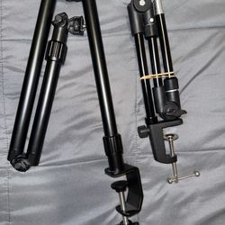 Camera Mountable Desk Clamps For Streaming Or Office Calls