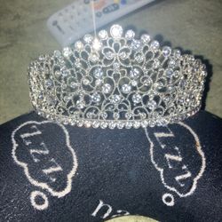 BEAUTIFUL CROWN, With Dozens Of Crystals EVERYWHERE