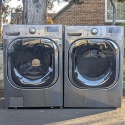 LG  XL Capacity 4.5cuft  Washer And 7.4cuft Electric Dryer. Works Perfect. 30 days warranty. See more on my page.