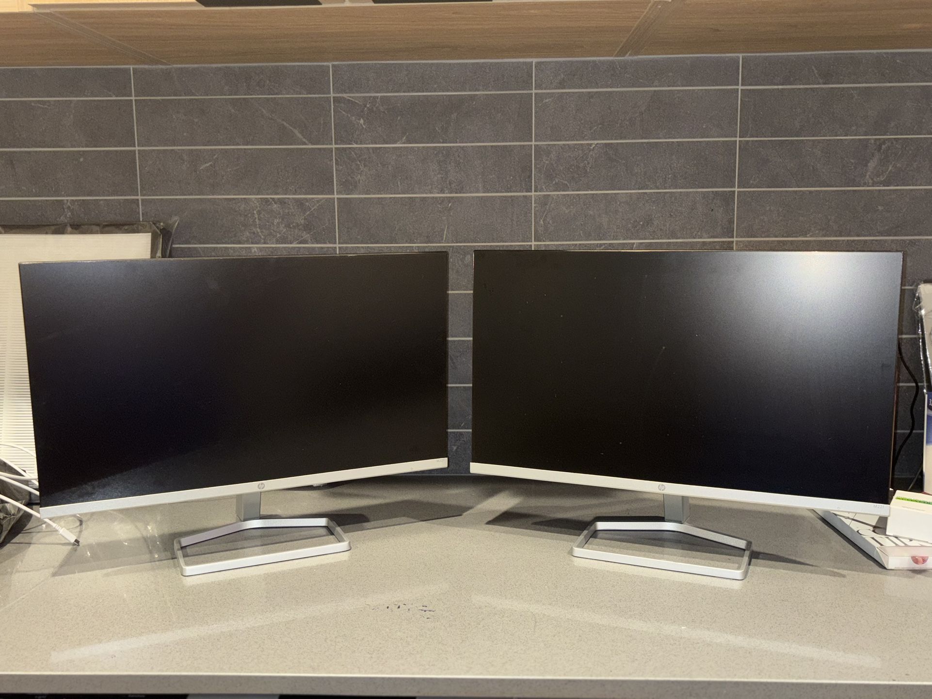 HP 21.5” IPS LED Full HD FreeSync Monitor (Model: M22f) TWO monitors!