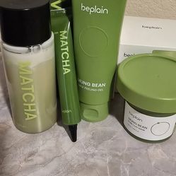 Matcha skincare