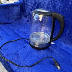 Glass Kettle  good condition