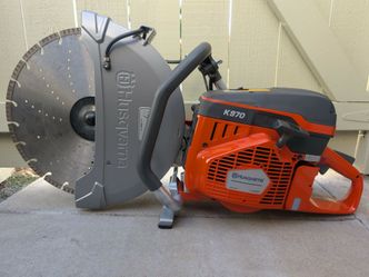 K970 K 970 Husqvarna 16in Concrete Cutoff Saw New