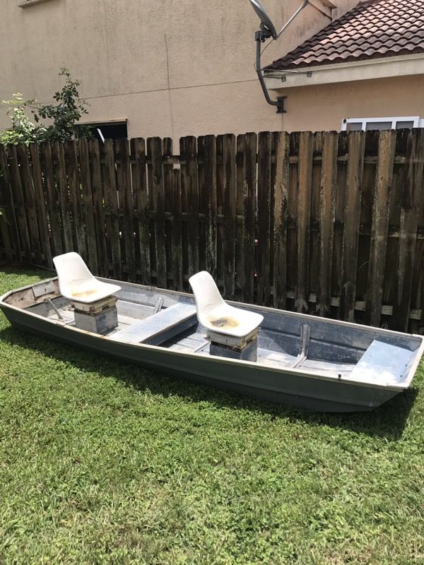 12 foot custom Jon boat