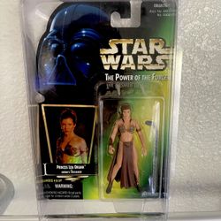 1998 Star Wars The Power Of The Force Princess Leia Organa As Jabba's Prisoner