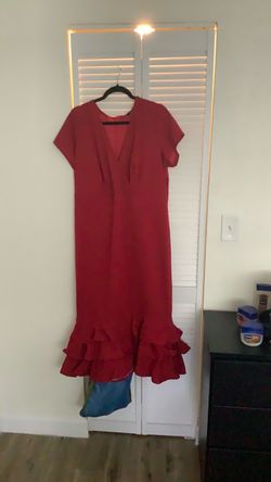 Plus-size dress. Red, Size 20/24