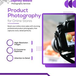 E-commerce Website Design & Products Photography 